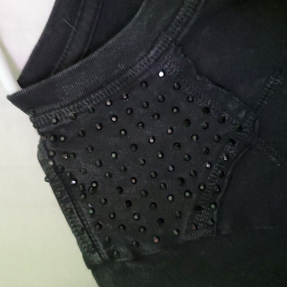 Vintage Y2k Sparkly Affliction Long Sleeve T Shirt - Picture 7 of 11